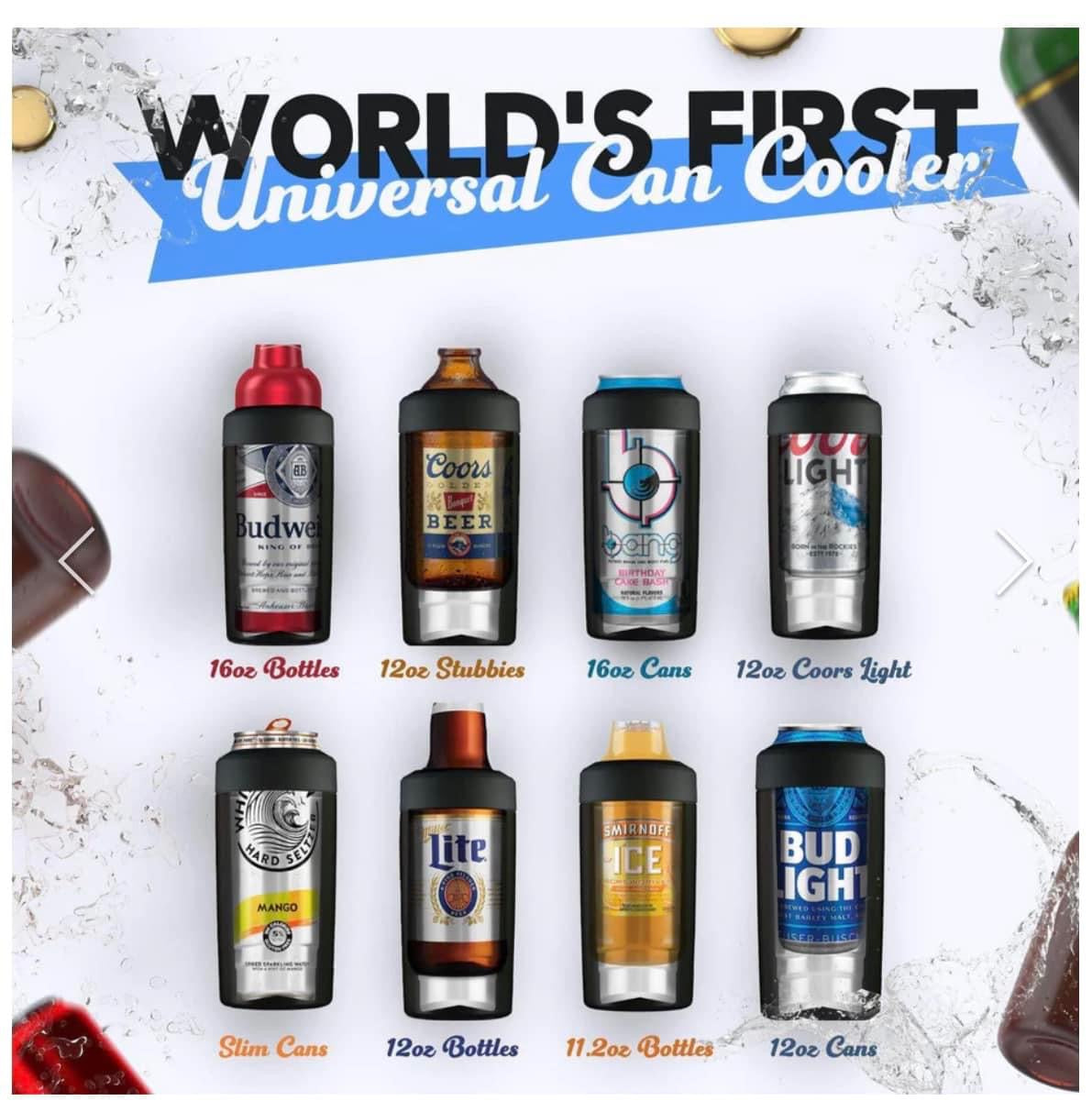 FrostBuddy® Universal 2.0 Can Koozie - Flannel